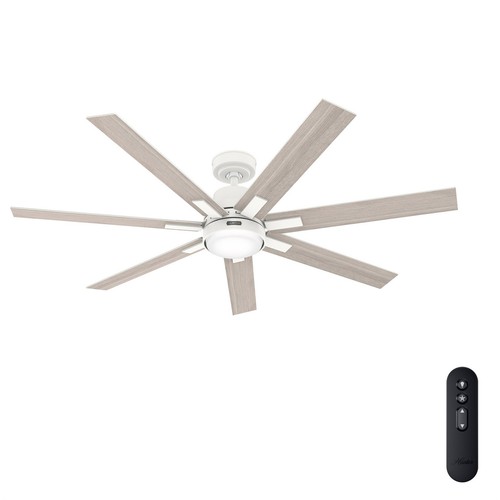 Hunter fan inch - matte, white