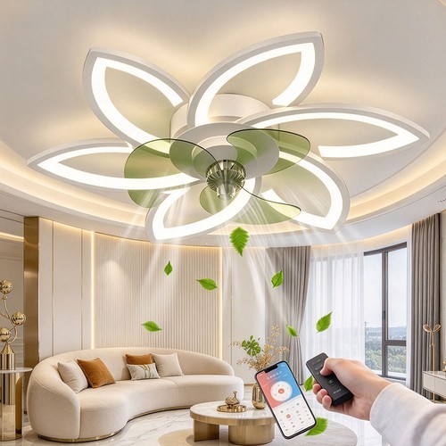 Crystal led ceiling fan - crystal,