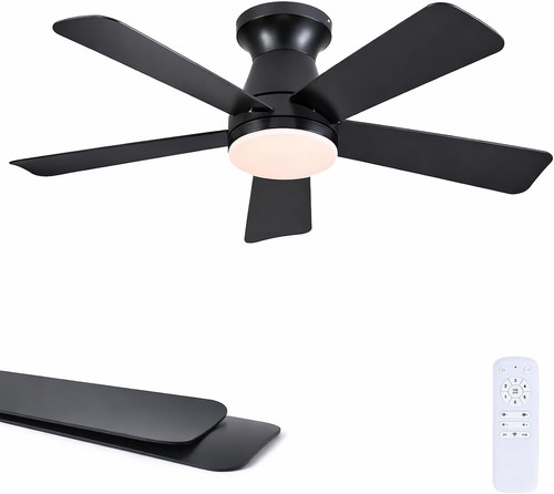 Modern black low profile - black,