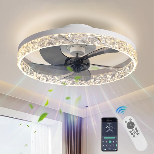 Ahawill crystal ceiling fans - ahawill,