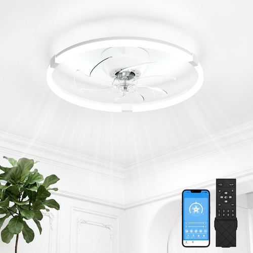 Low profile ceiling fan - low,