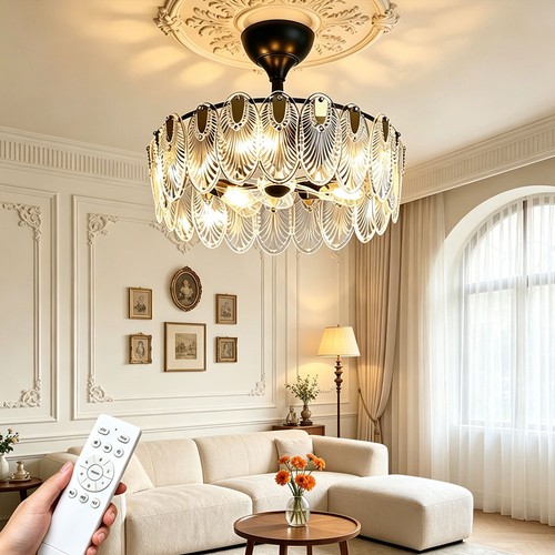 Dimmable led crystal ceiling - led,